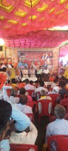 महाराजा दक्ष प्रजापति सेवा समिति दतिया के तत्वधान में एक रैली का आयोजन चल समारोह का आयोजन किया गया जिसमें हमारे मुख्य अतिथि श्रीमान दतिया कलेक्टर साहब अथिति के रूप में शामिल